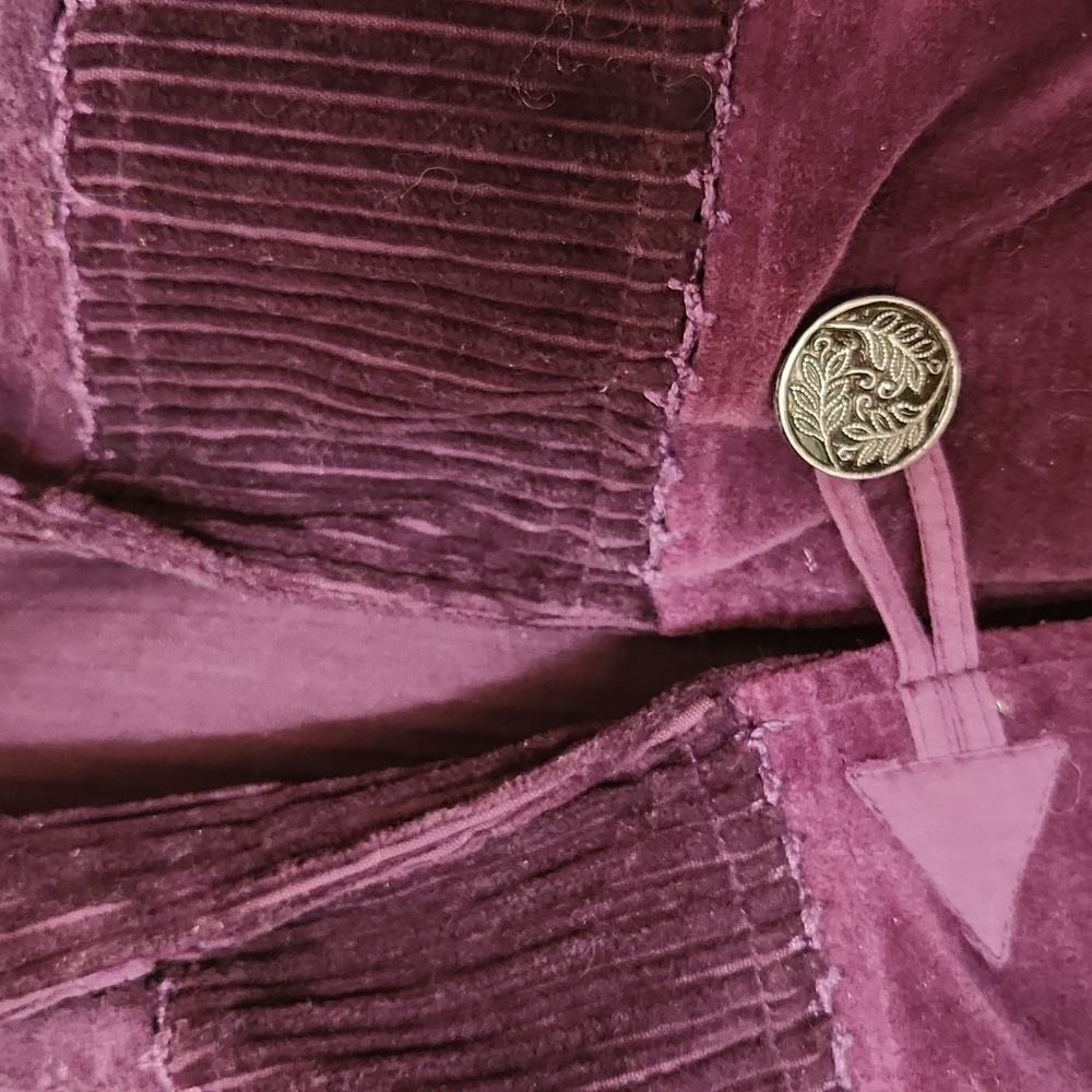 Multi Patterned Velvet Jacket - Picture 3 of 6